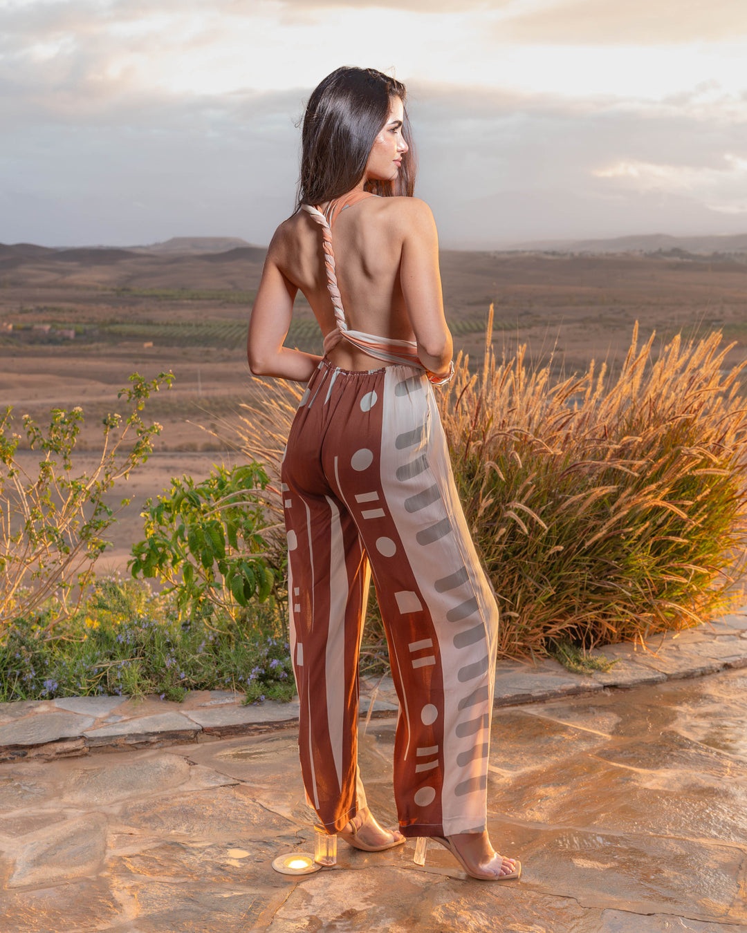 Combinaison Pantalon Dos Nu Lyona - Combi-Pantalon