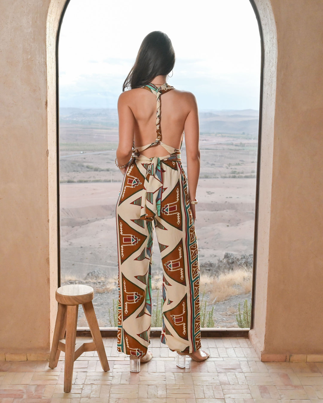 Combinaison Pantalon Dos Nu Lyona - Combi-Pantalon