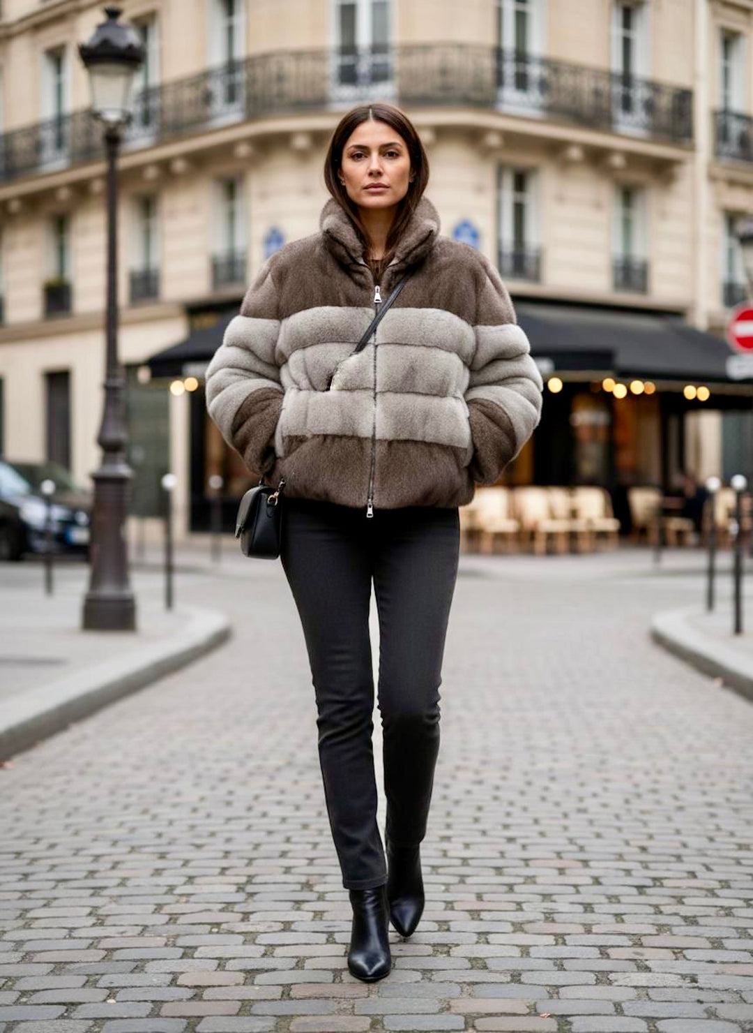 Doudoune en fausse fourrure Marco - manteaux