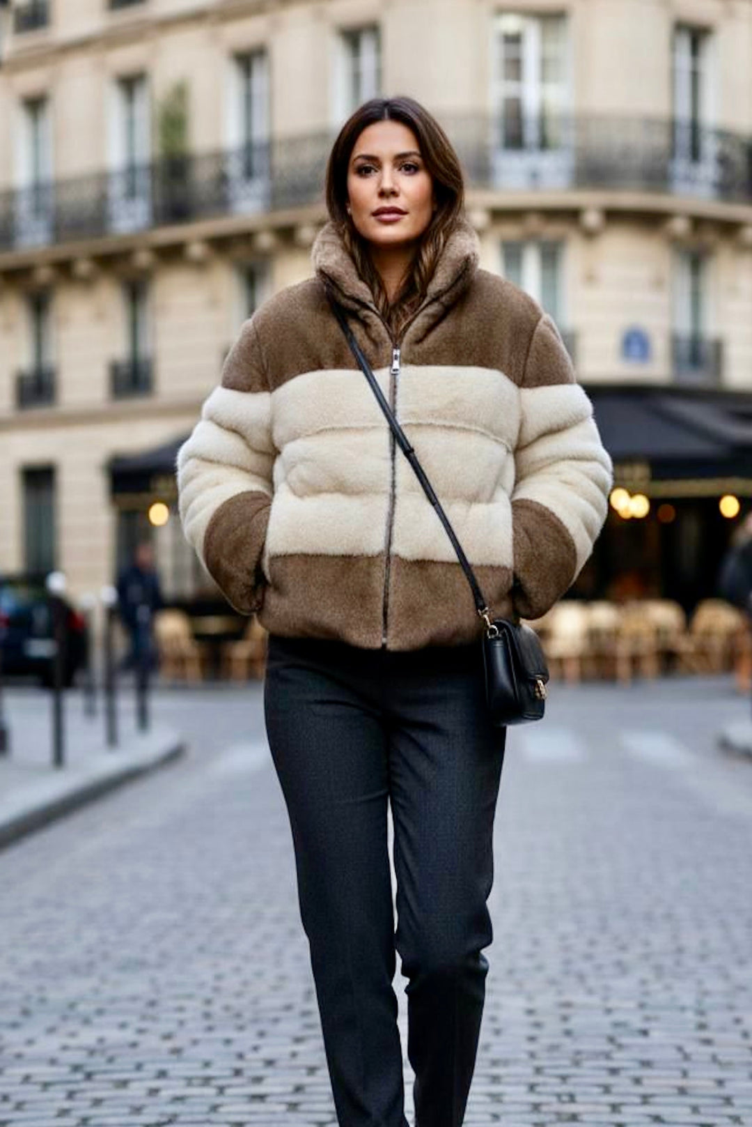 Doudoune en fausse fourrure Marco - manteaux