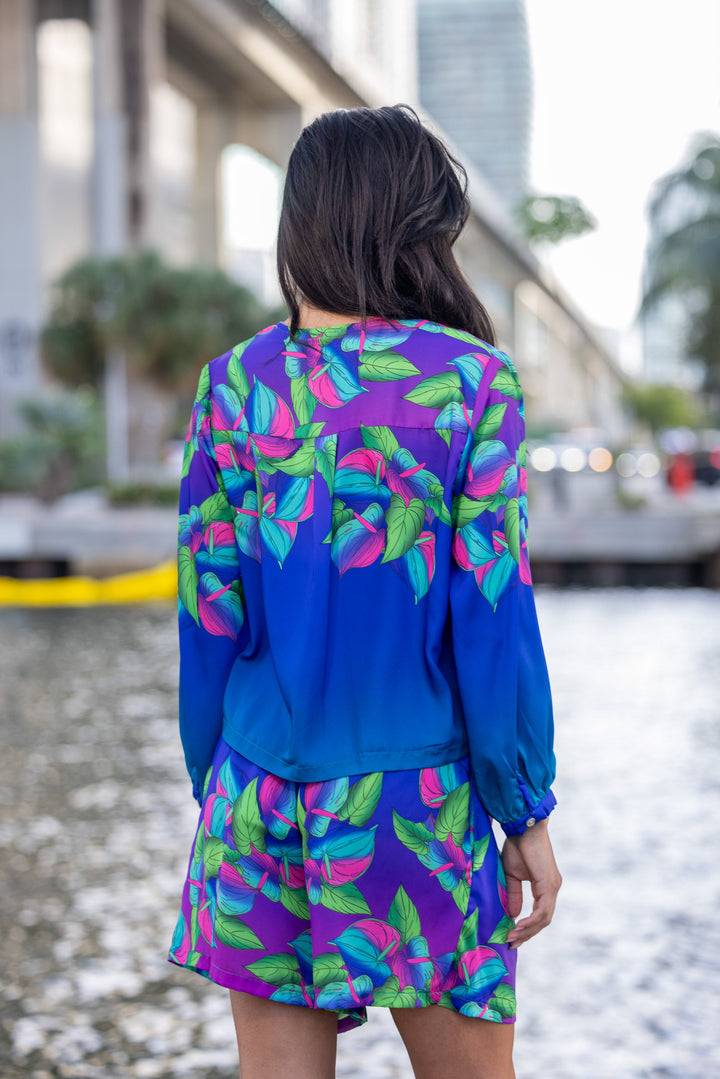 Ensemble Blouse à Nouer & Short Sili - ensembles