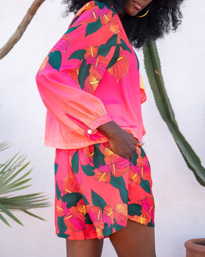 Ensemble Blouse à Nouer & Short Sili - ensembles