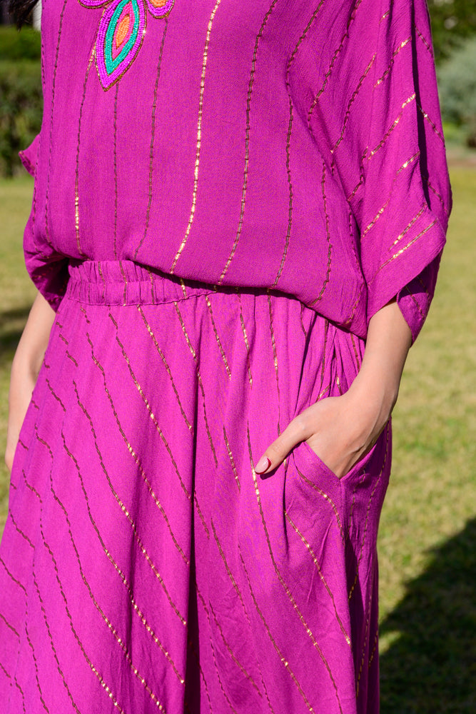 Ensemble blouse & jupe Murano - Taille unique: 36 au 42