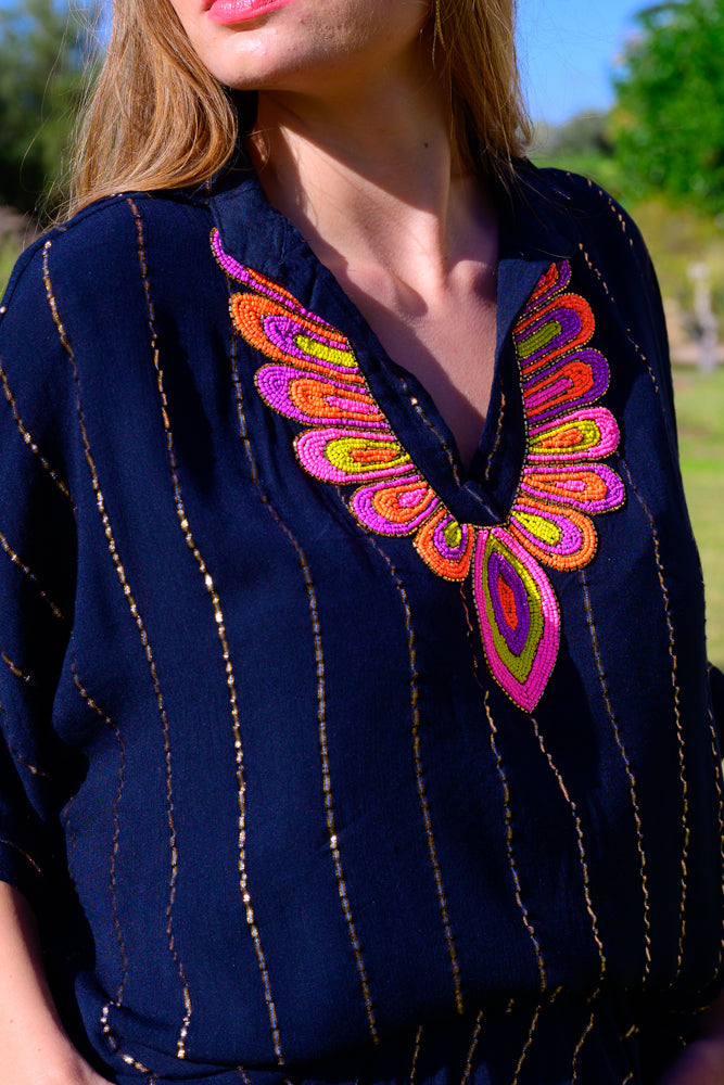 Ensemble blouse & jupe Murano - Taille unique: 36 au 42