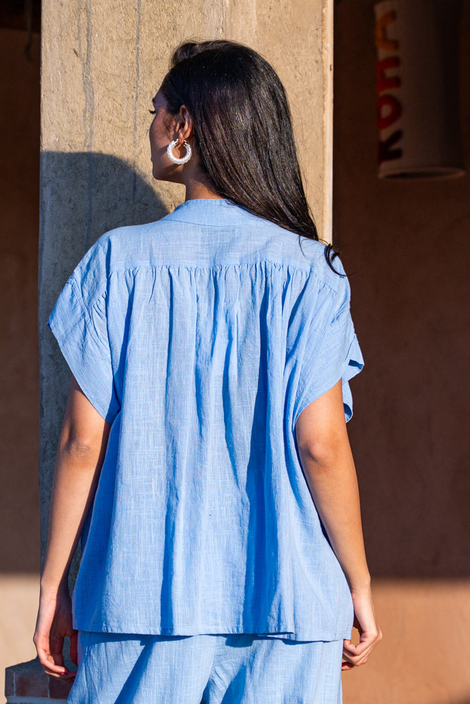 Ensemble brodé blouse & pantalon Missali - ensembles