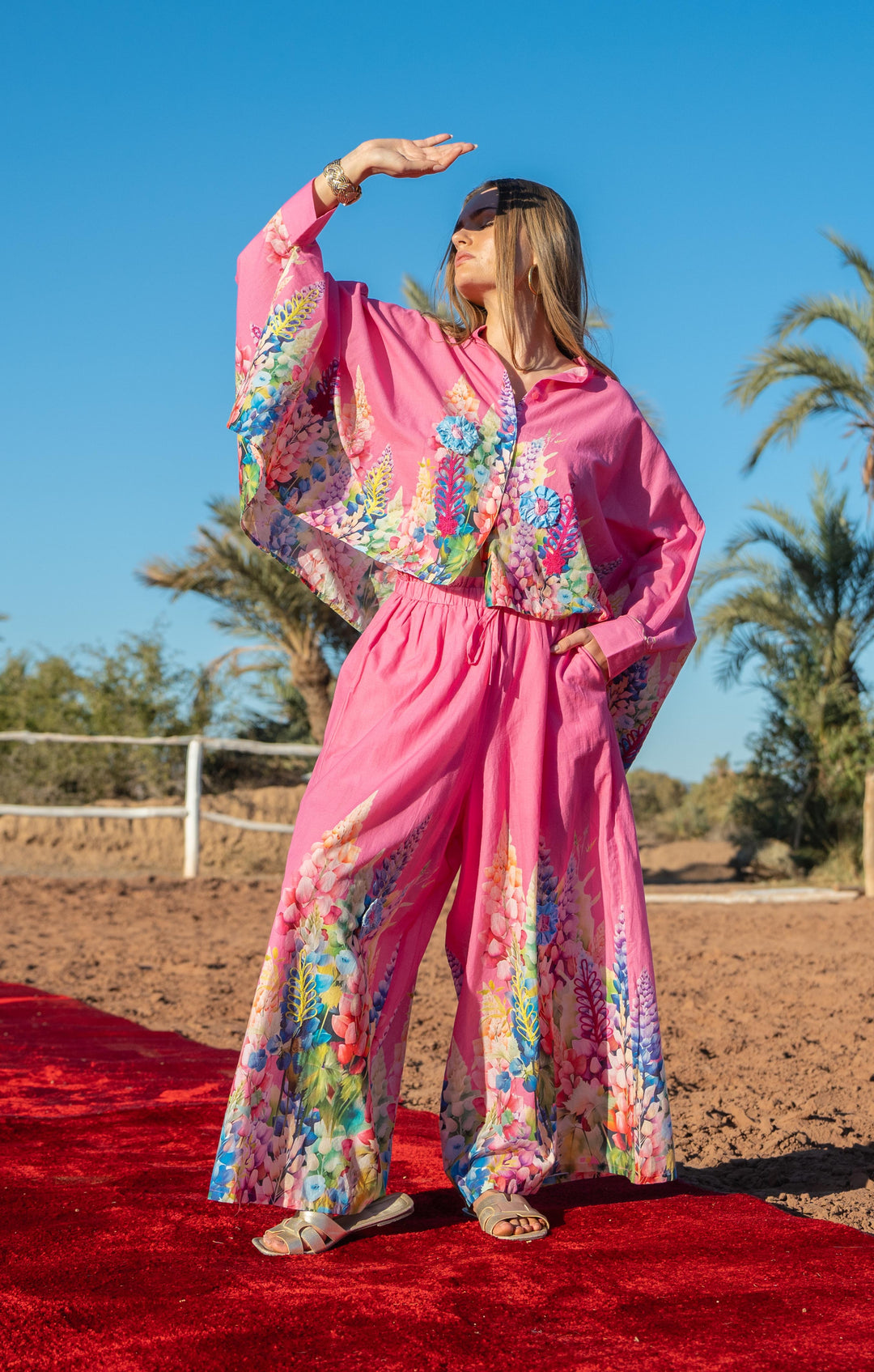 Ensemble Chemise & pantalon fluide Paolina - ensembles