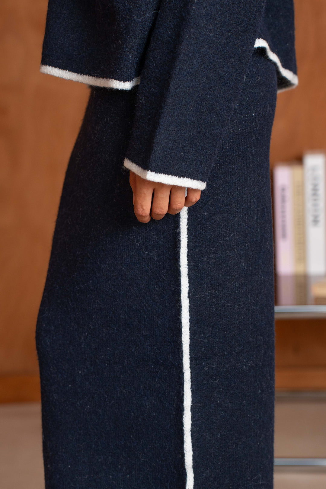 Ensemble en maille pull et jupe longue Dory 2694 - ensembles