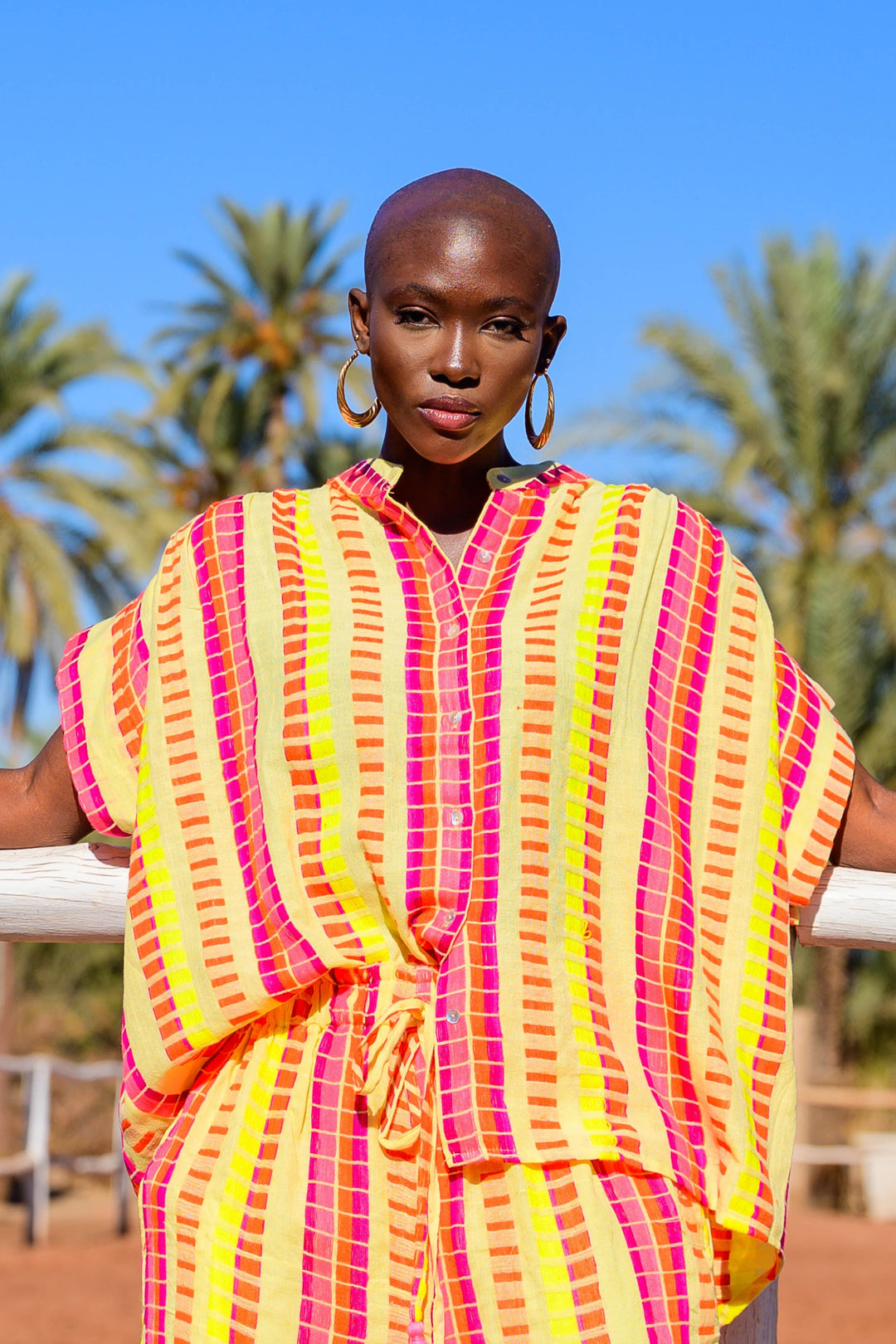 Ensemble Rayé Top & Pantalon San Remo - ensembles