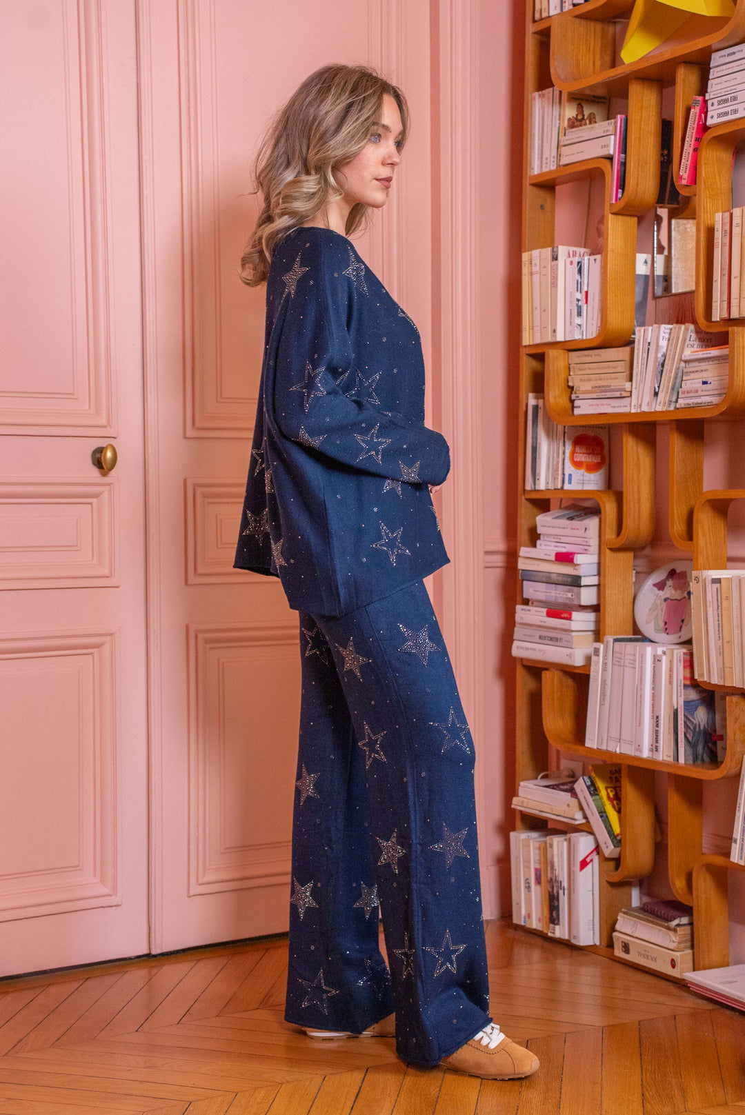 Ensemble Shaine Strass - Taille unique / Marine - ensembles