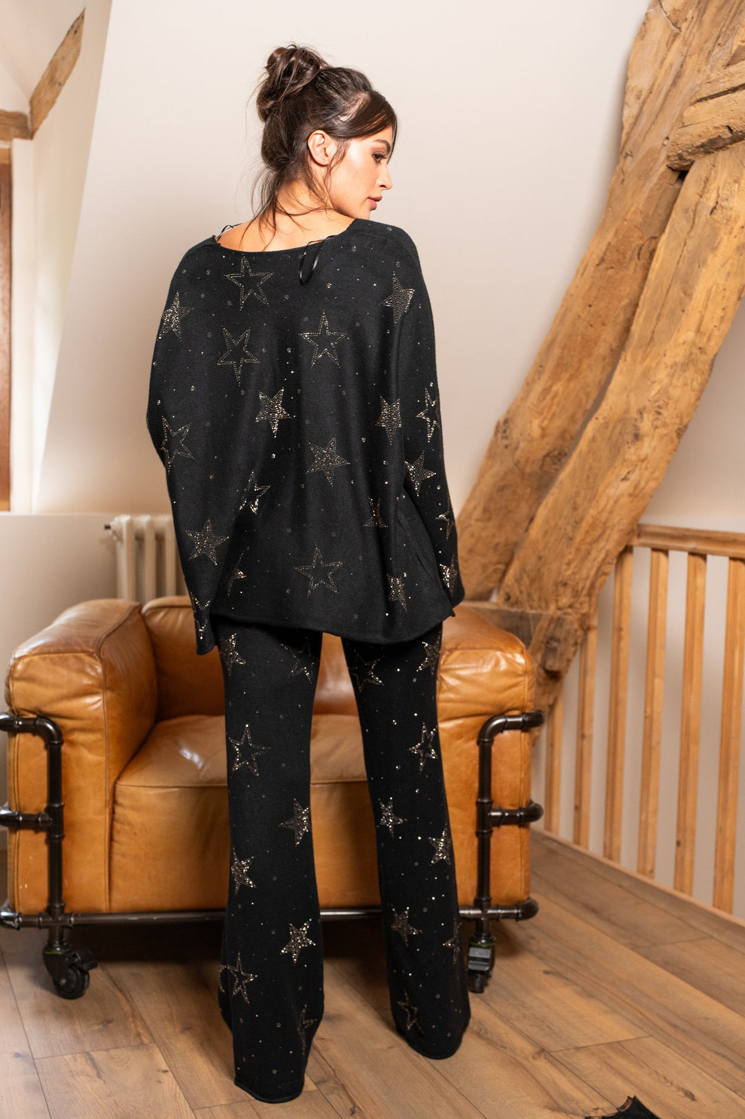 Ensemble Shaine Strass - Taille unique / Noir - ensembles