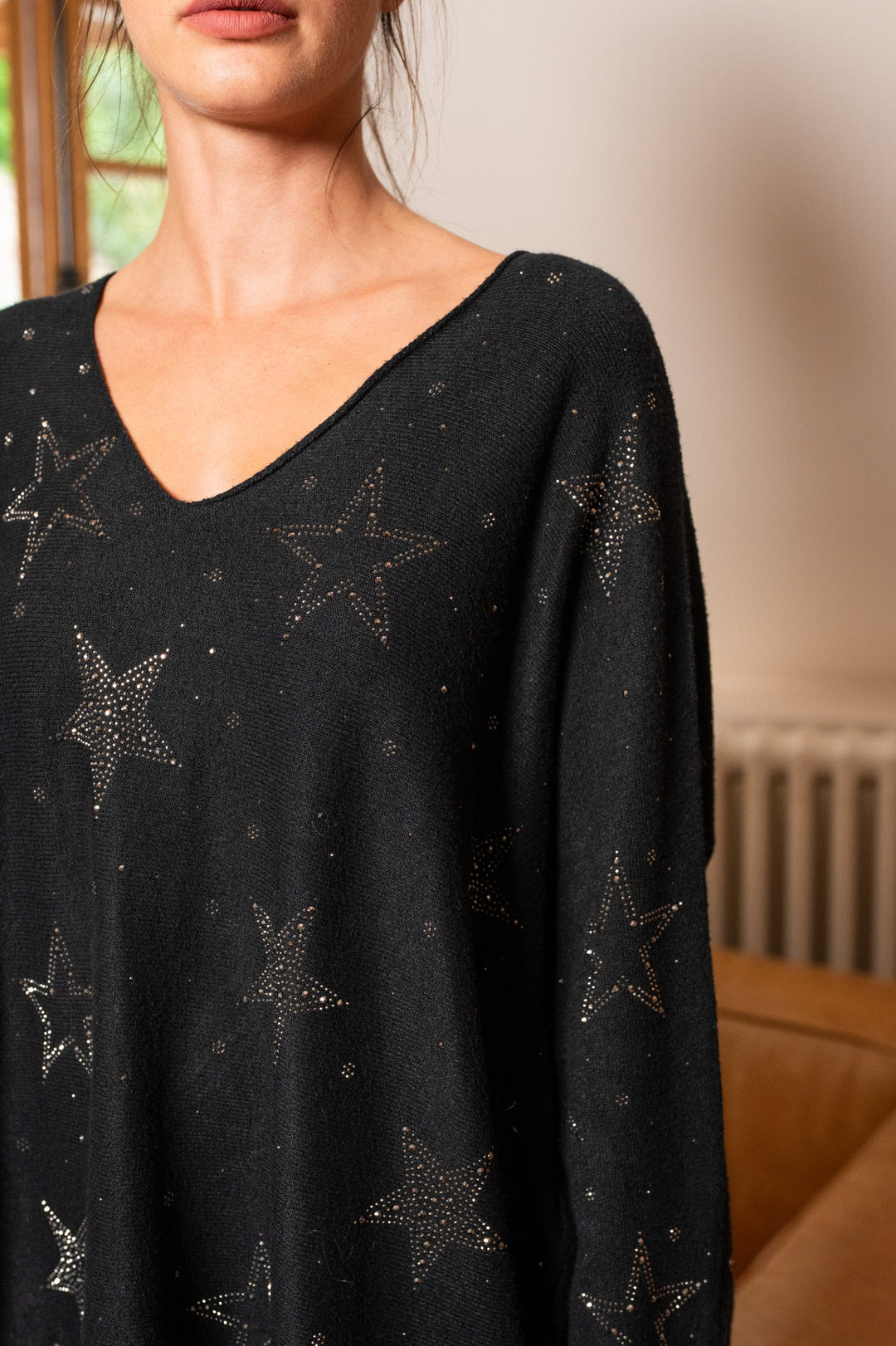 Ensemble Shaine Strass - Taille unique / Noir - ensembles