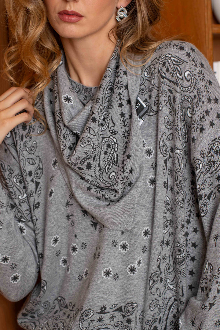 Foulard Imprimé Bandana Keno 26007 - Taille unique: 36