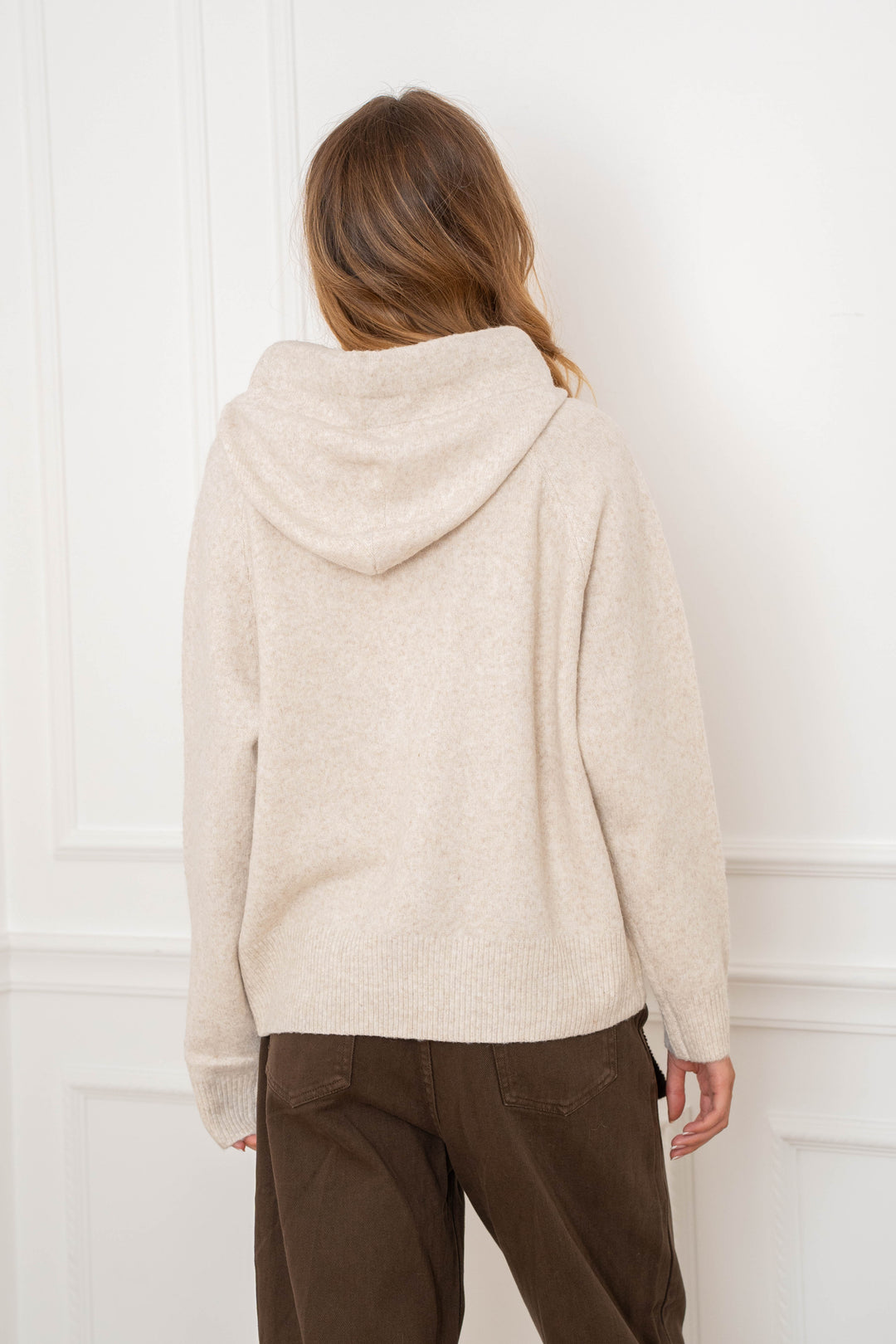 Gilet en maille zippé Wendy 2693 - Taille unique: 36 au 42