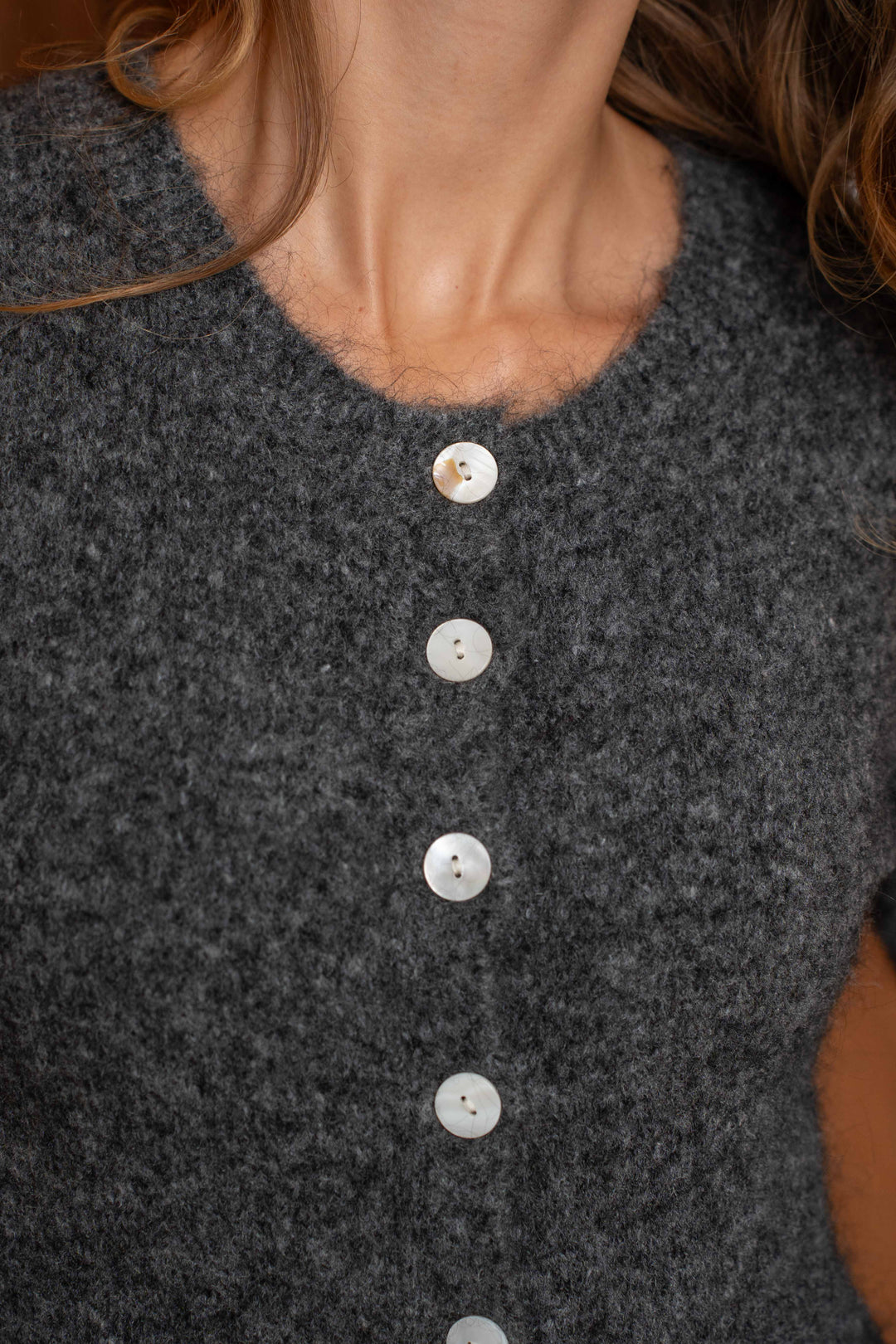 Gilet long Laine cachemire Jade 2635 - GS2635 / Taille