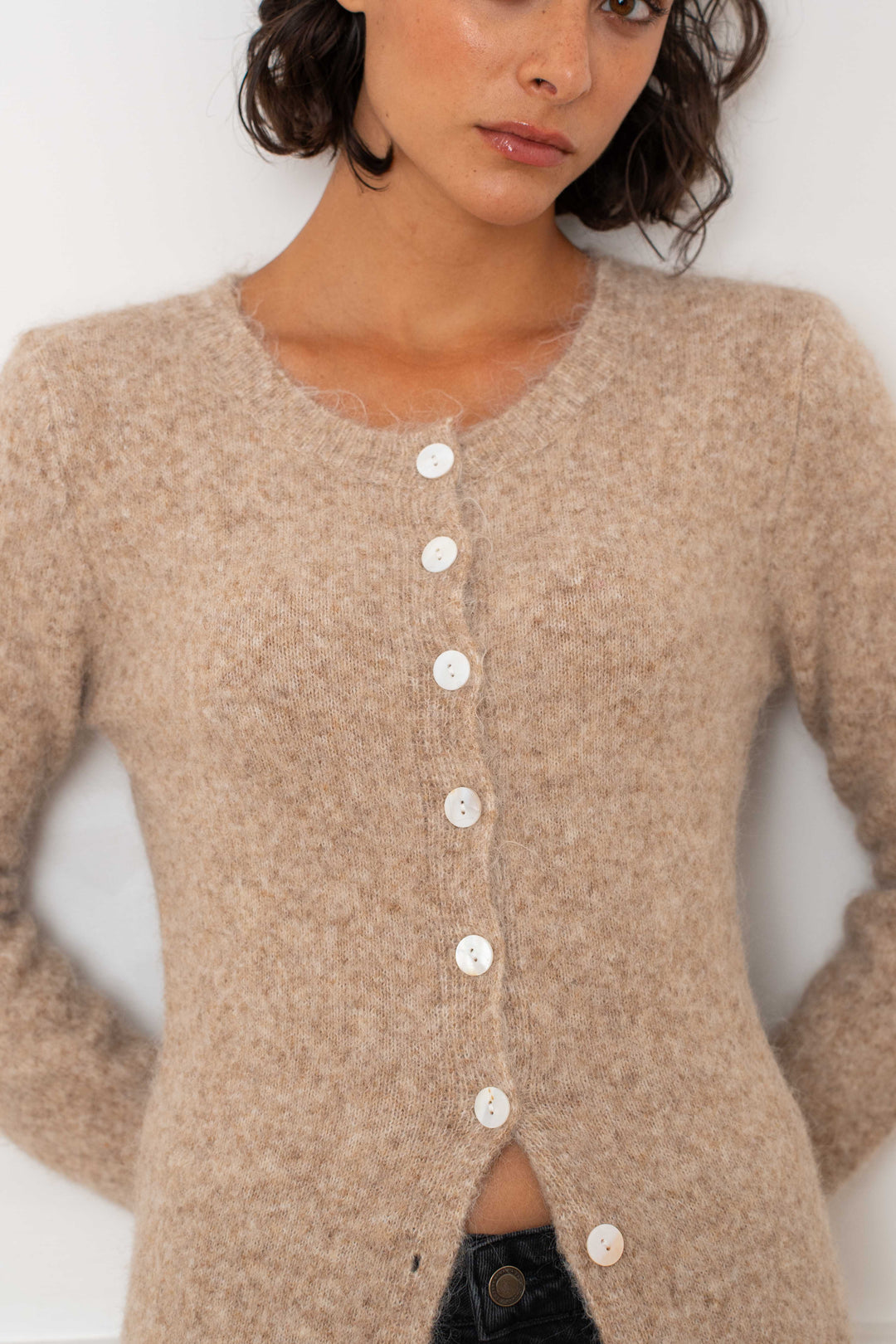 Gilet long Laine cachemire Jade 2635 - GS2635 / Taille