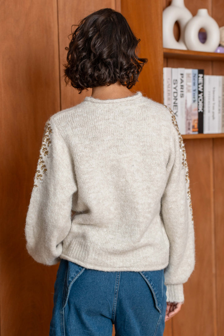 Gilet perlé Athena 2633 - GS2633 / Taille Unique: Du 36