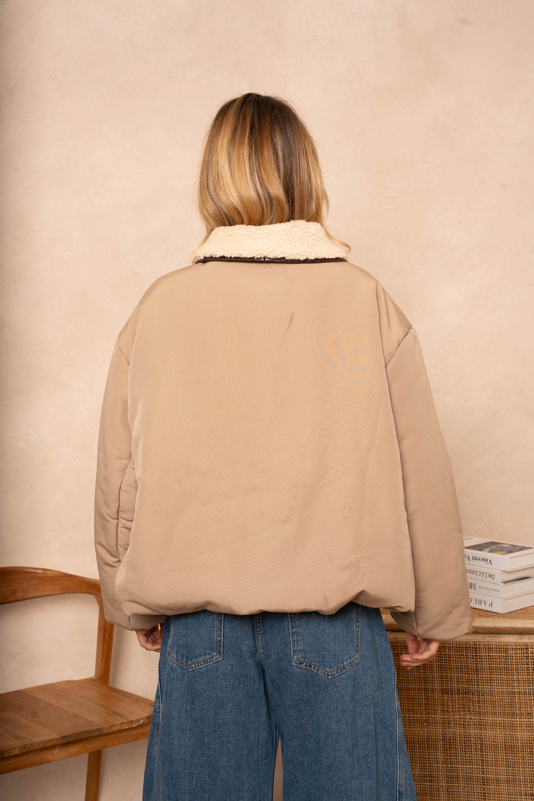 Manteau aviateur Oscar - Taille unique / Taupe - Manteaux