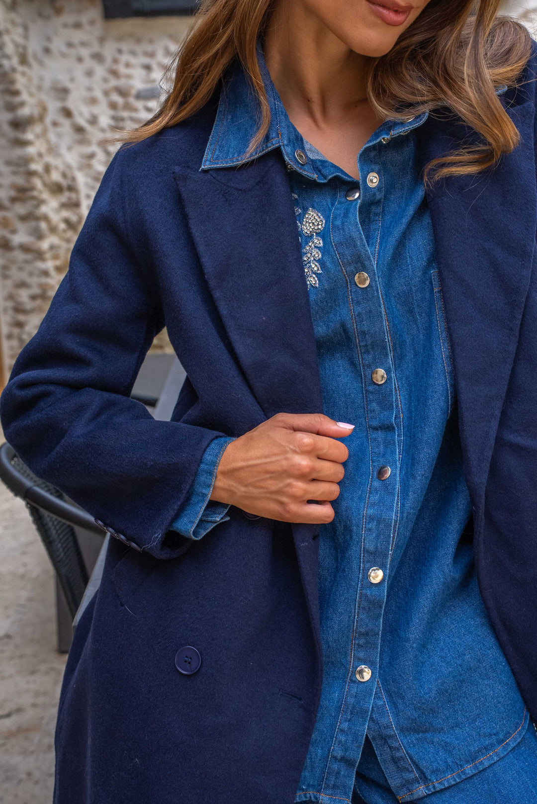 Manteau long en Laine Shilon - Manteaux et vestes