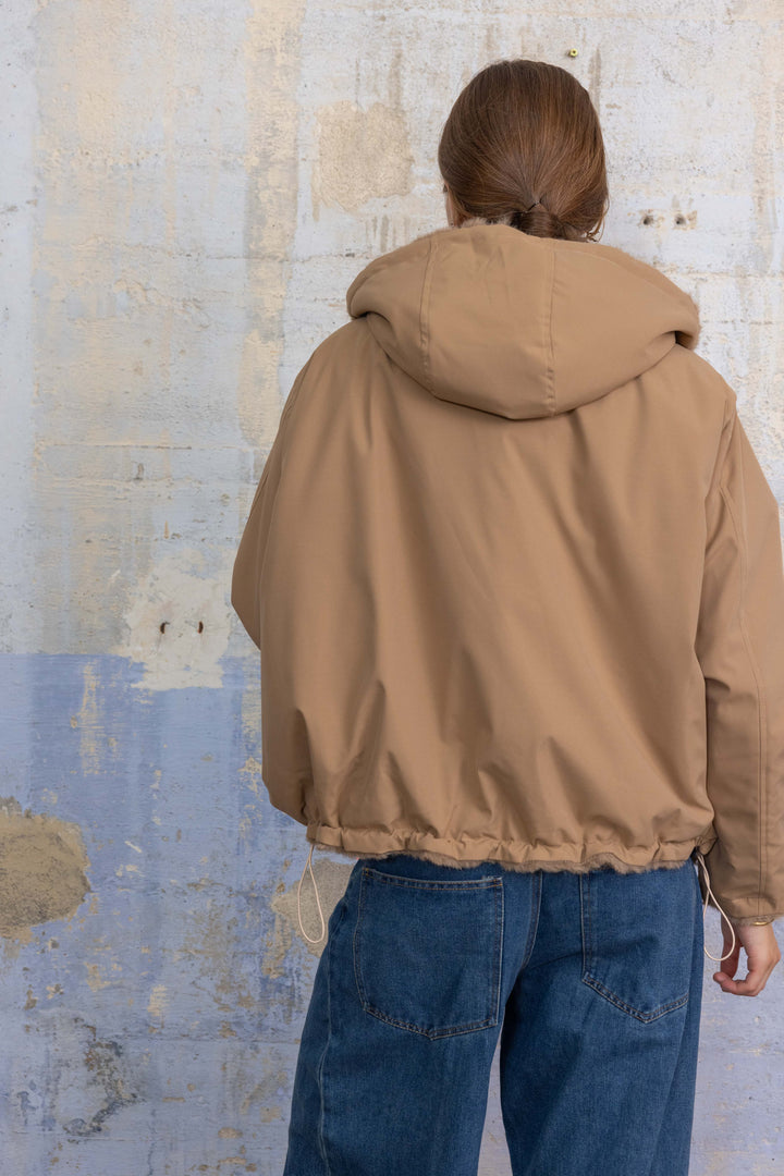 Manteau réversible en fausse fourrure Alba 2688-001