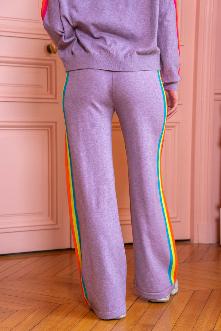 Pantalon à bandes arc-en-ciel Cali - Pantalons