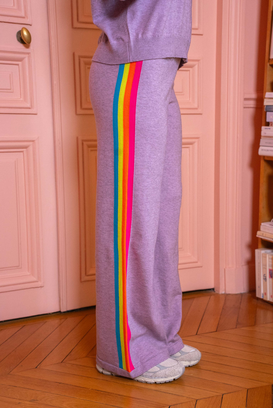 Pantalon à bandes arc-en-ciel Cali - Pantalons