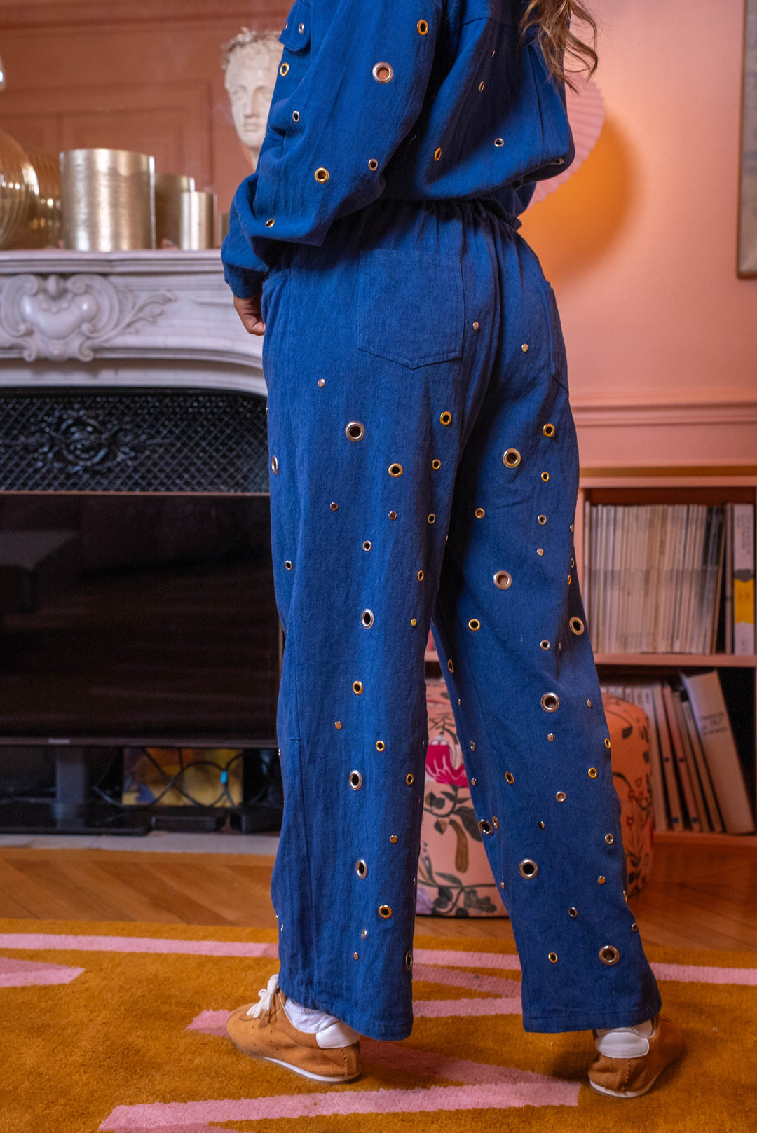 Pantalon Denim à œillets Sano Pantalons