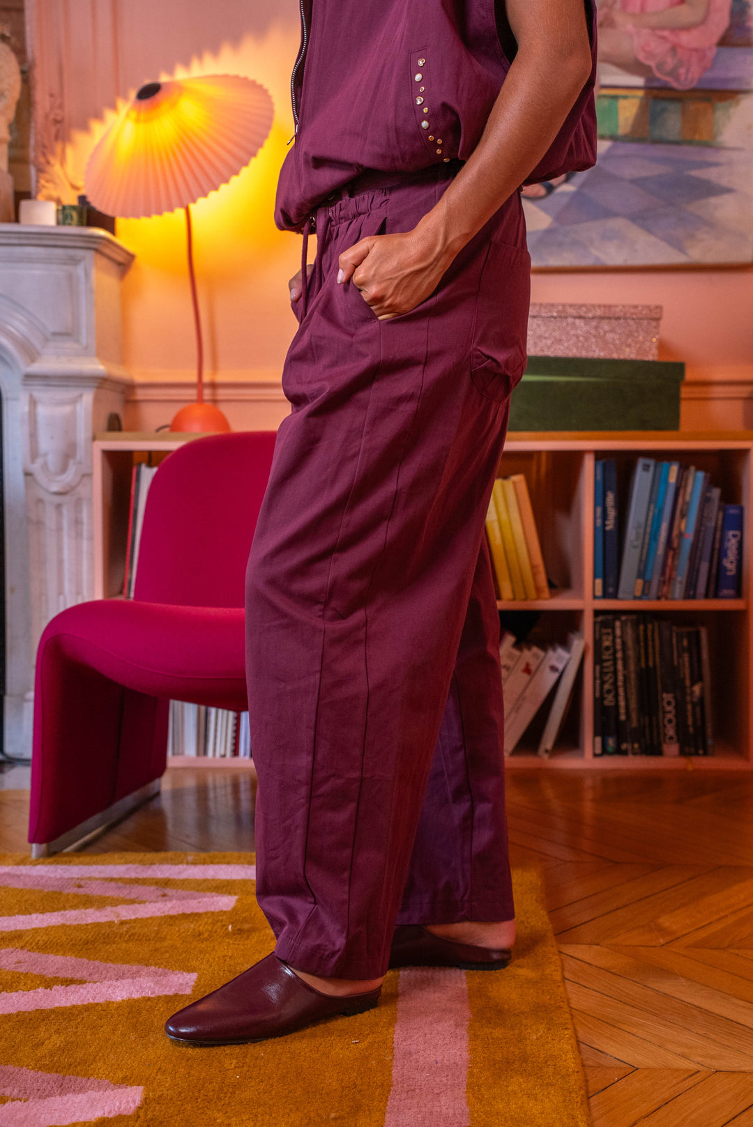 Pantalon en coton Zoe - Pantalons