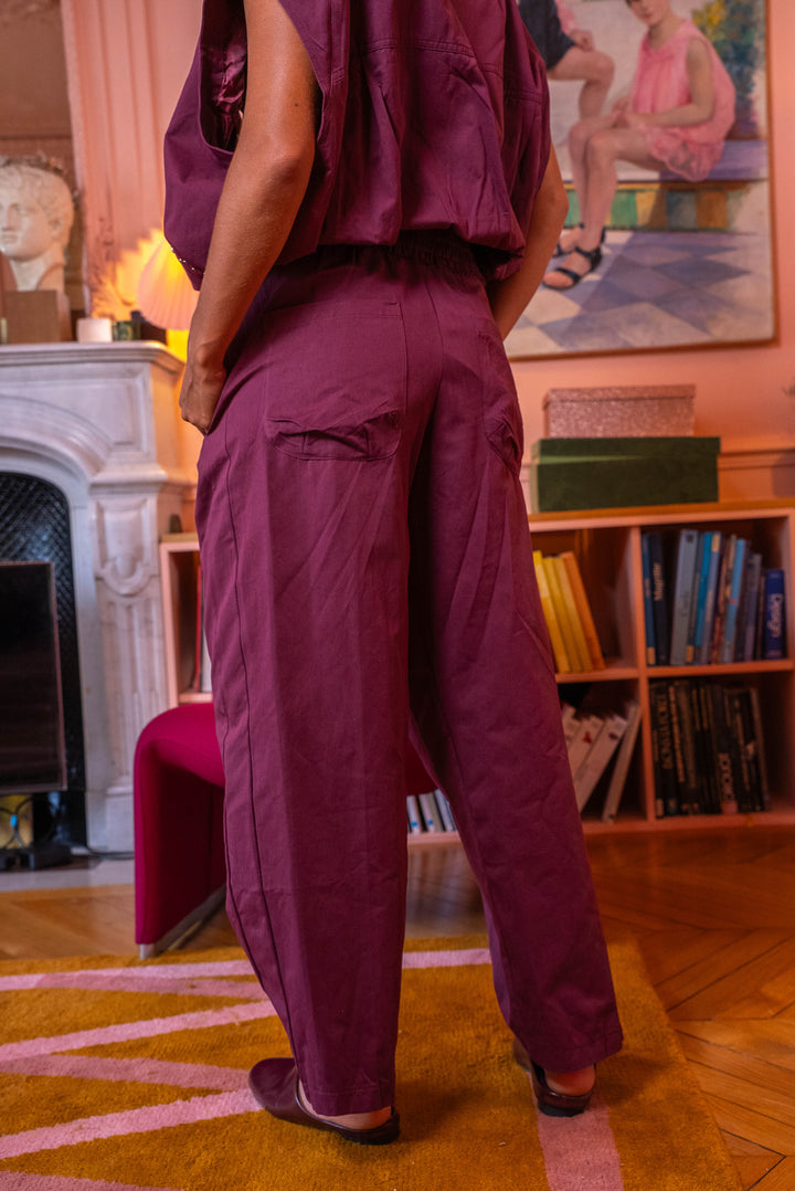 Pantalon en coton Zoe - Pantalons