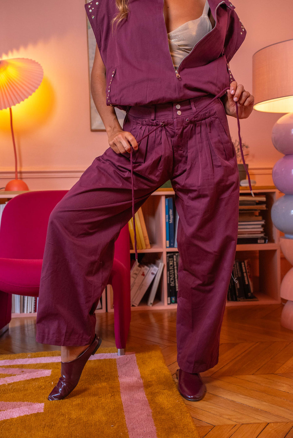 Pantalon en coton Zoe - Pantalons