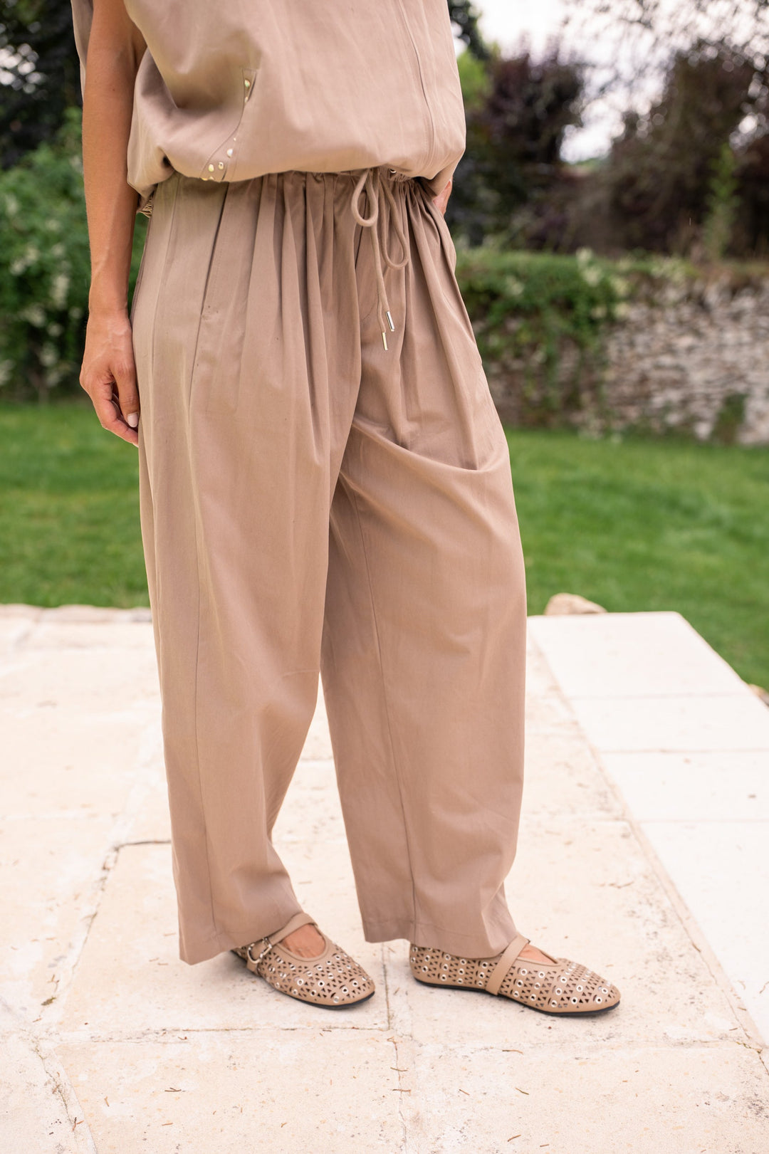 Pantalon en coton Zoe - Pantalons