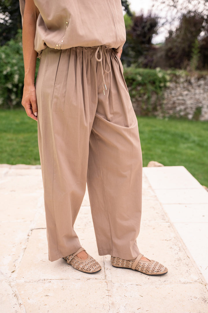 Pantalon en coton Zoe - Pantalons