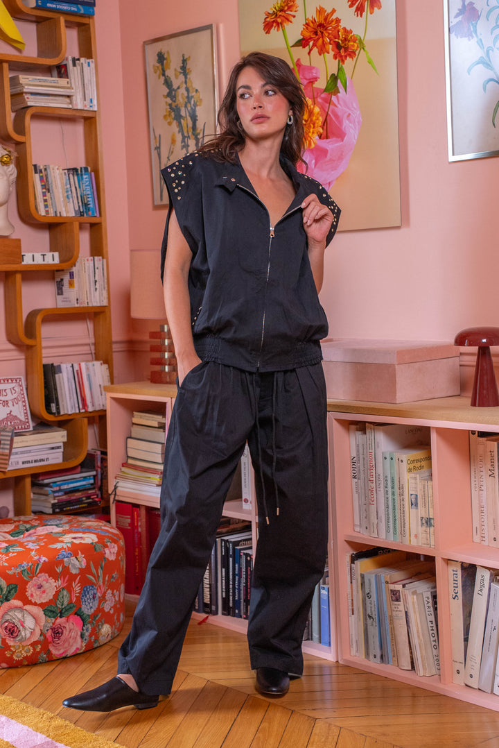 Pantalon en coton Zoe - Pantalons