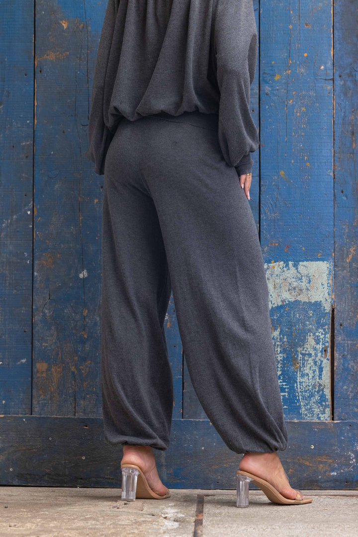 Pantalon Maille Coupe Boule Zoe 26013 - Pantalons