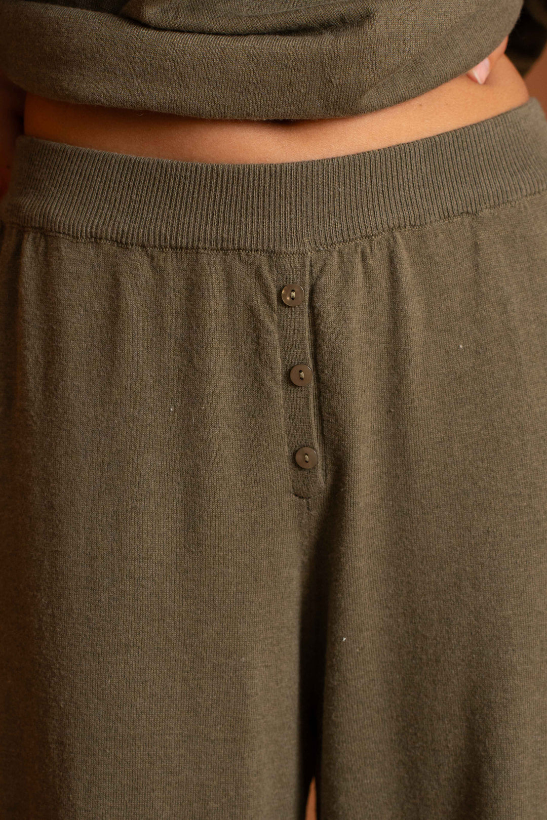 Pantalon Maille Coupe Boule Zoe 26013 - Pantalons