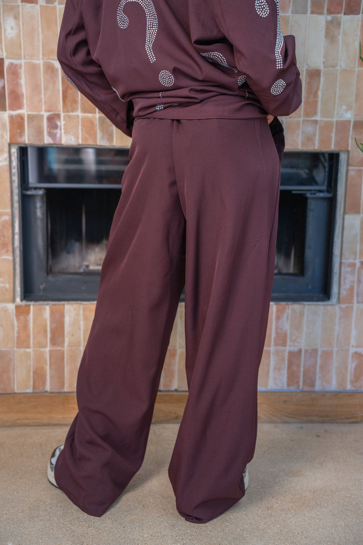 Pantalon palazzo Rose - Pantalons