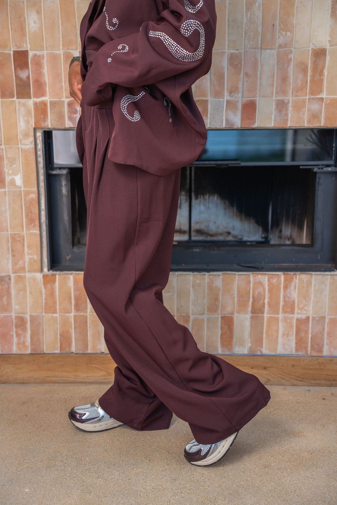 Pantalon palazzo Rose - Pantalons