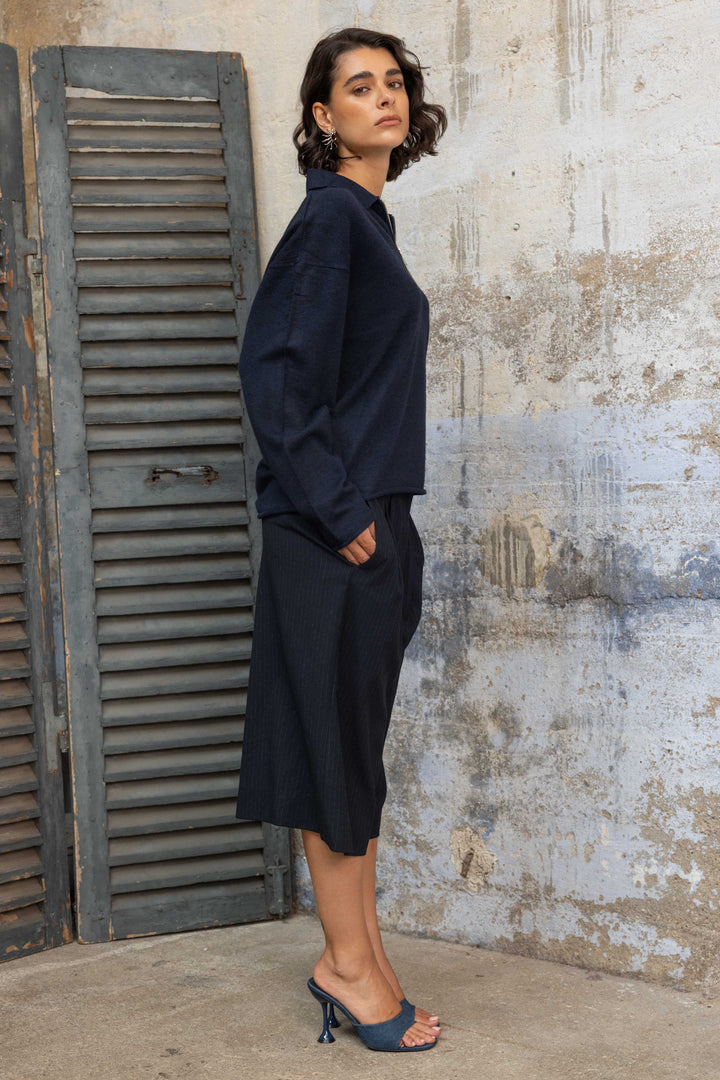 Pull à col zippé Sasha 2687 - GS2687 / Taille unique: 36