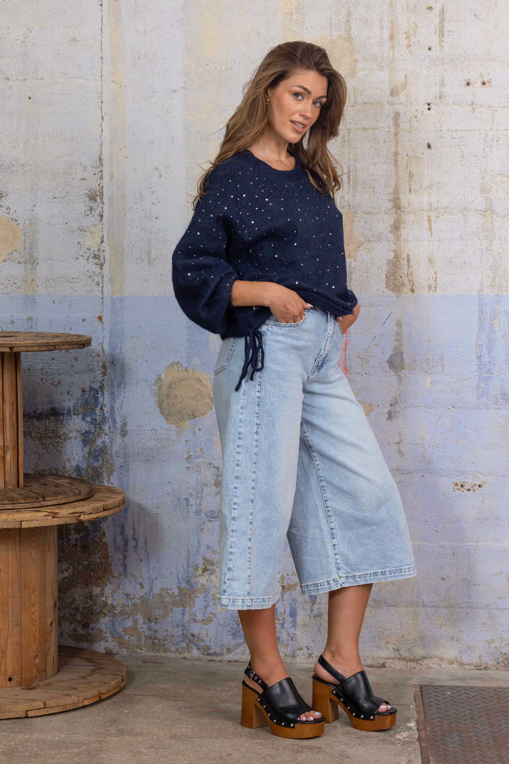 Pull à strass laine cachemire Stella 2630 - GS2630 / Taille