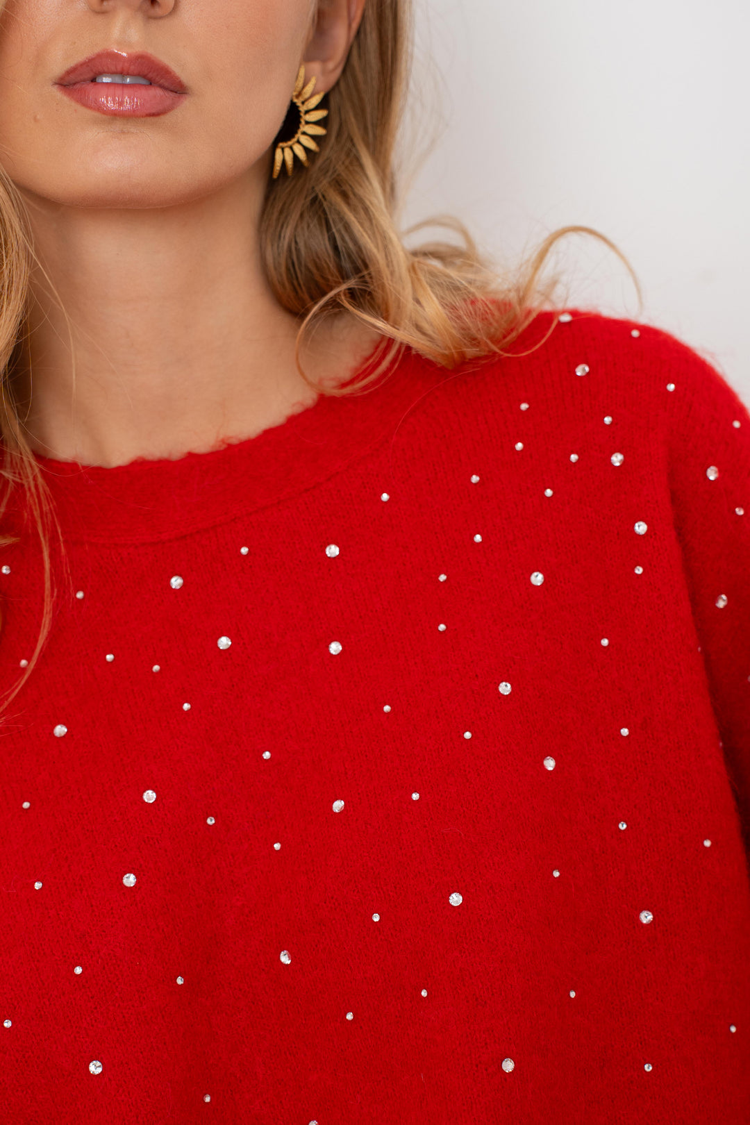 Pull à strass laine cachemire Stella 2630 - GS2630 / Taille