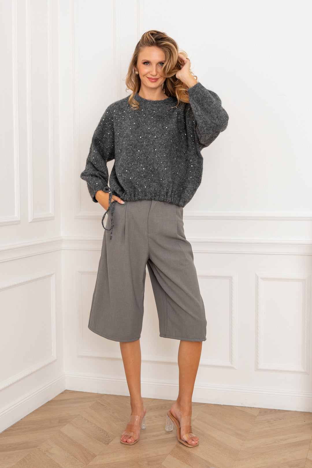 Pull à strass laine cachemire Stella 2630 - GS2630 / Taille