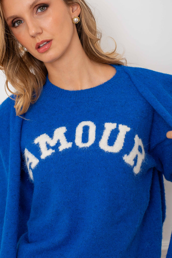 Pull avec accessoire épaules Mona 2686 - GS2686 / Taille