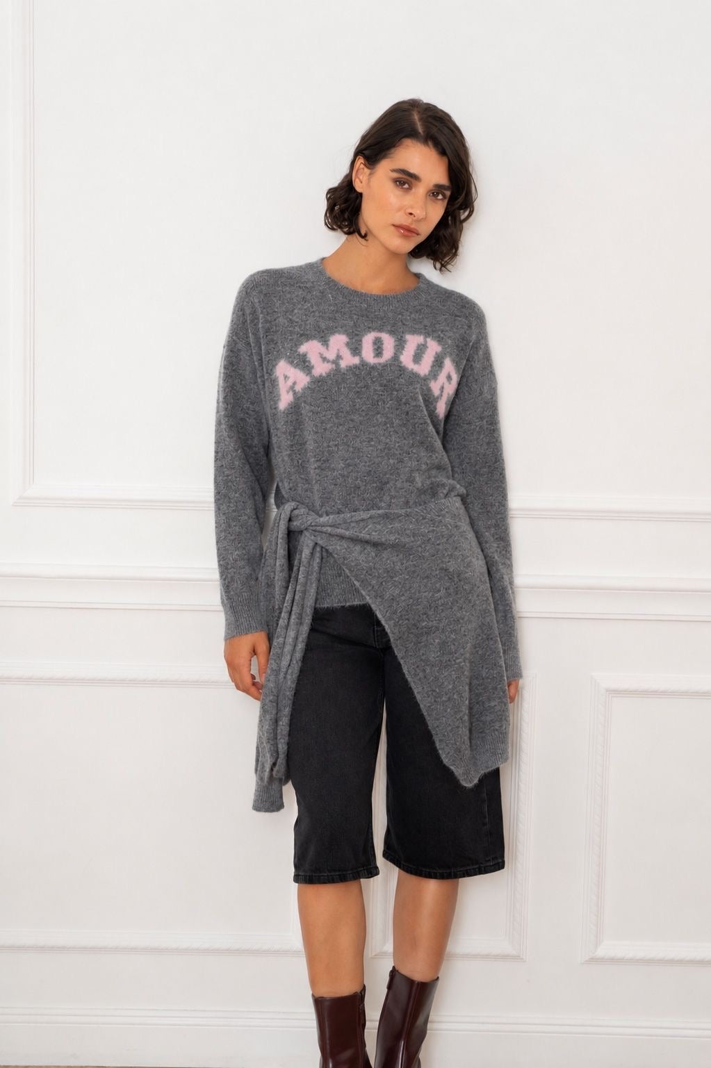 Pull avec accessoire épaules Mona 2686 - GS2686 / Taille