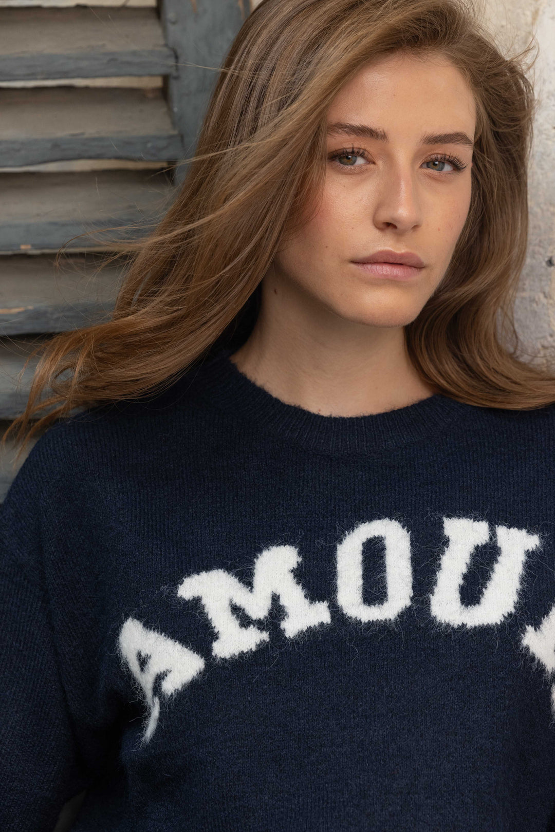 Pull avec accessoire épaules Mona 2686 - GS2686 / Taille