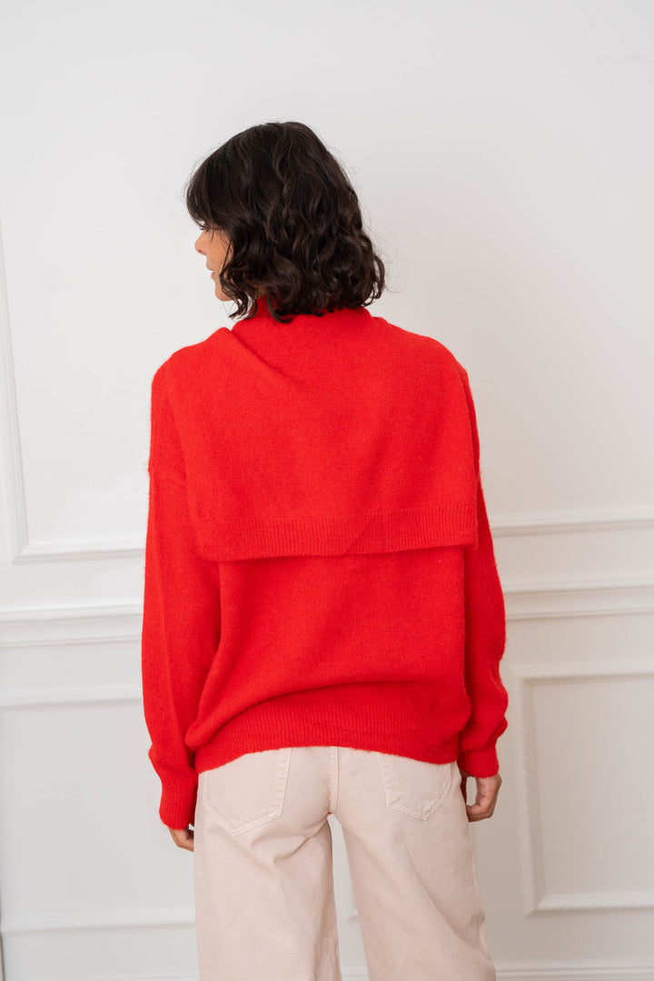 Pull avec accessoire épaules Mona 2686 - GS2686 / Taille