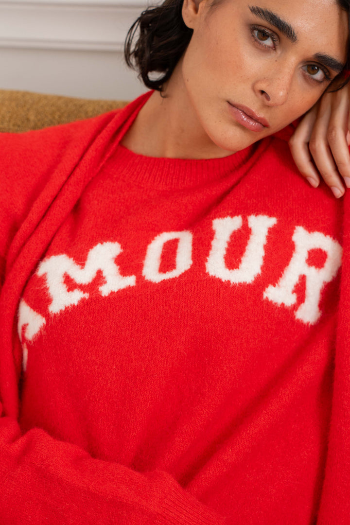 Pull avec accessoire épaules Mona 2686 - GS2686 / Taille