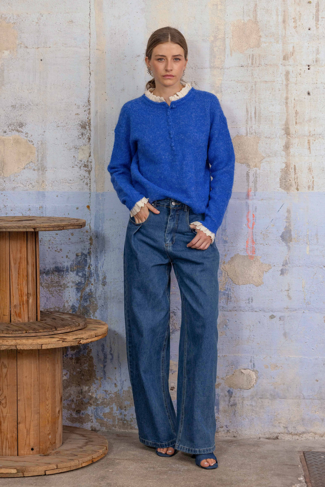 Pull col rond Louise 2634 - GS2634 / Taille Unique: Du 36