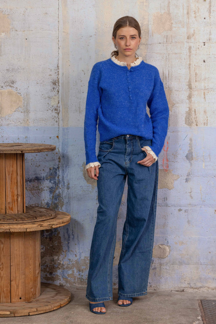 Pull col rond Louise 2634 - GS2634 / Taille Unique: Du 36