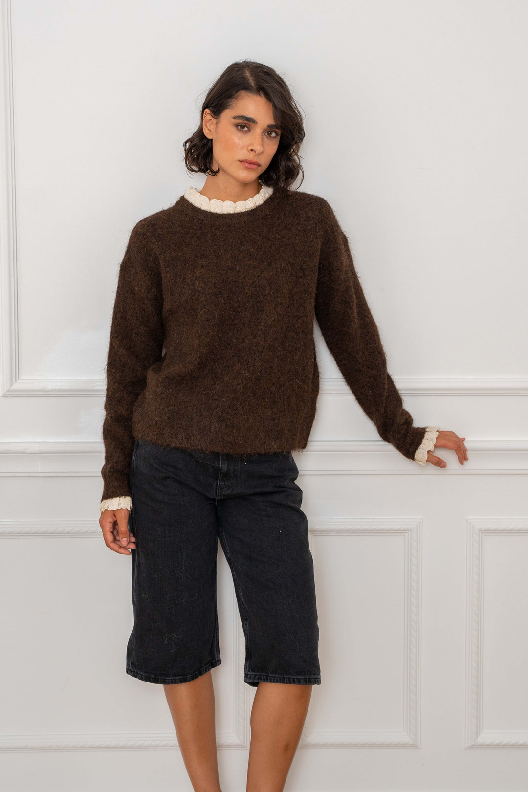 Pull col rond Louise 2634 - GS2634 / Taille Unique: Du 36