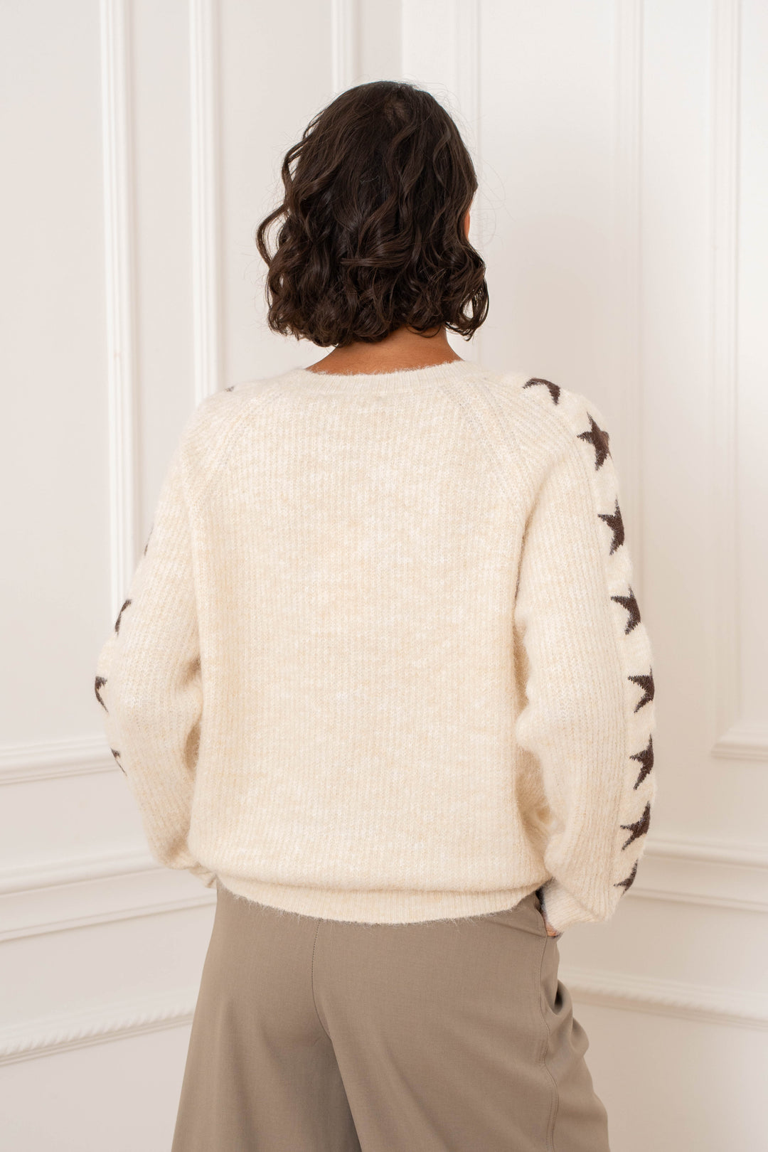 Pull en maille à étoiles Estrella 2685 - GS2685 / Taille