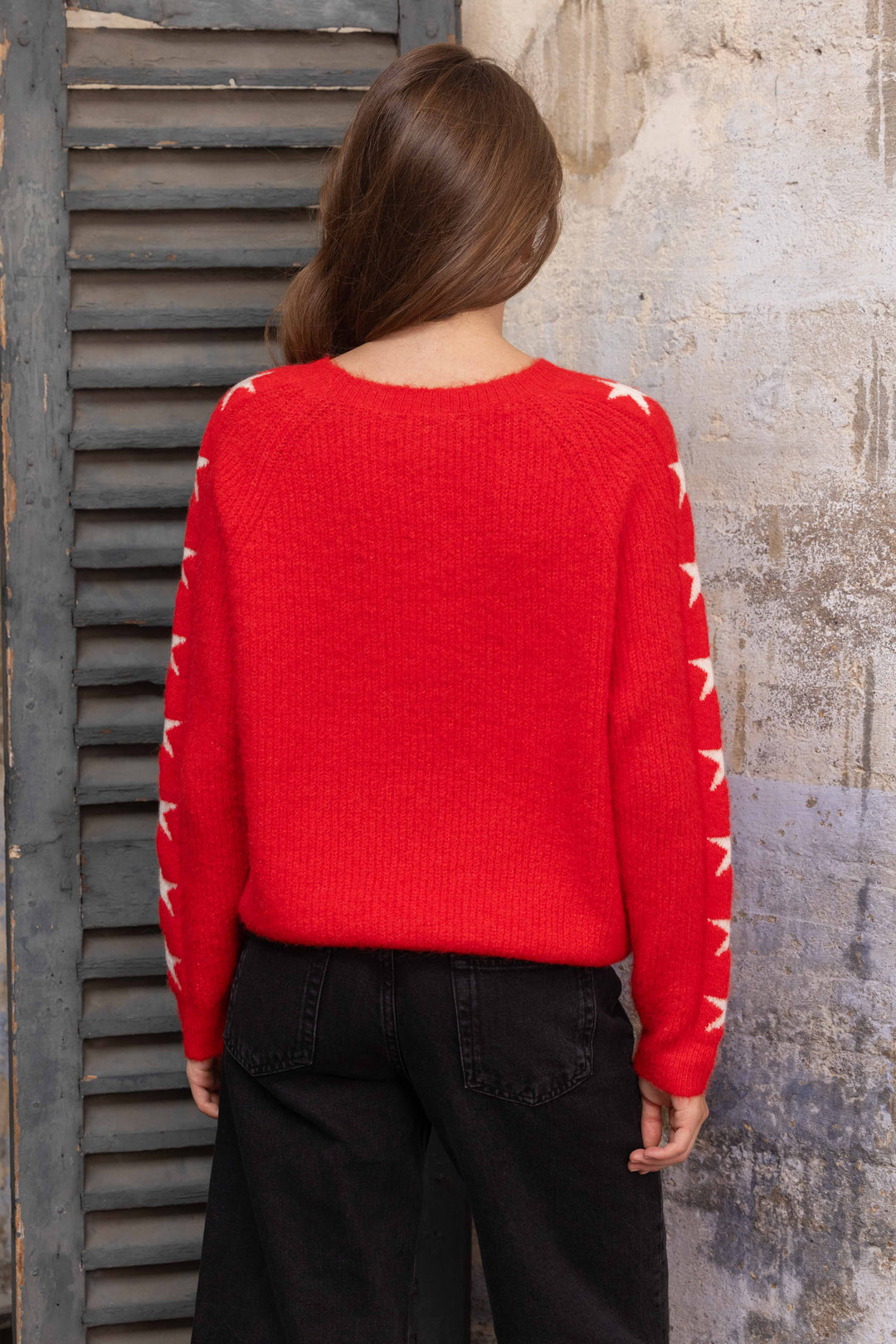 Pull en maille à étoiles Estrella 2685 - GS2685 / Taille